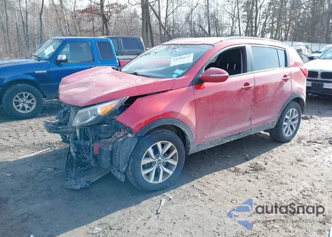 2015 Kia Sportage Lx из США, поврежденный, VIN KNDPB3AC4F7686174